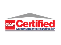 GAF Certified Weather Stopper Roofing Contractor